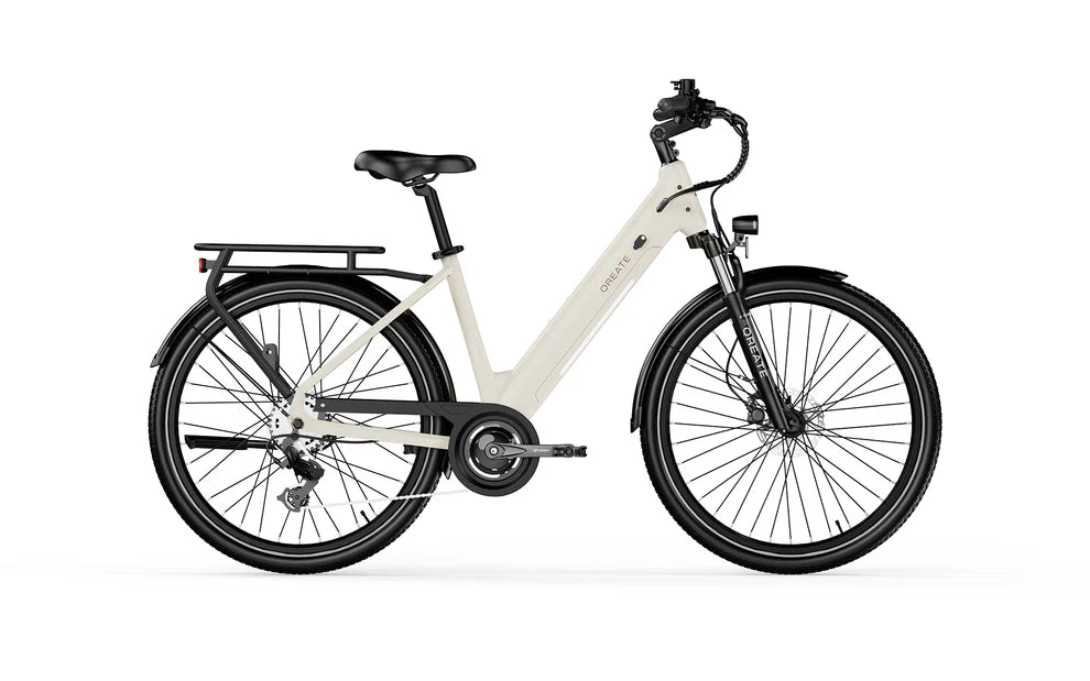 Qreate City Air e-bike - Gravel Gray